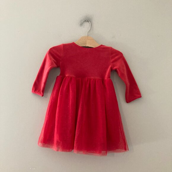 $23 ADD ON Hanna Andersson dress velvet tulle Janie and Jack Baby Gap Quincy Mae - Picture 2 of 3